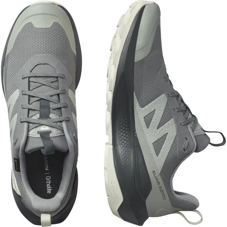 Черевики Salomon Elixir Activ GTX M - сіро/зелені