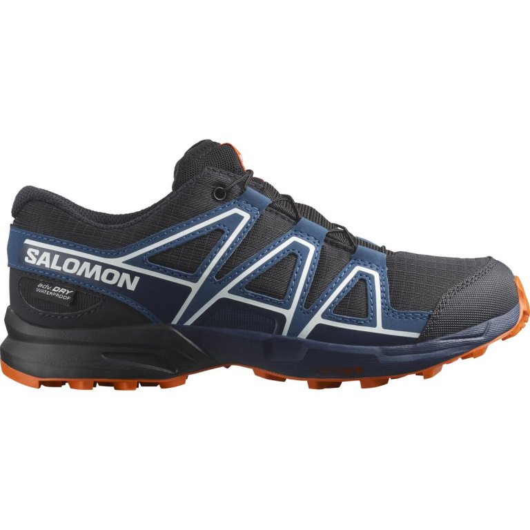 Кросівки Salomon Speedcross WP J - чорно/сині