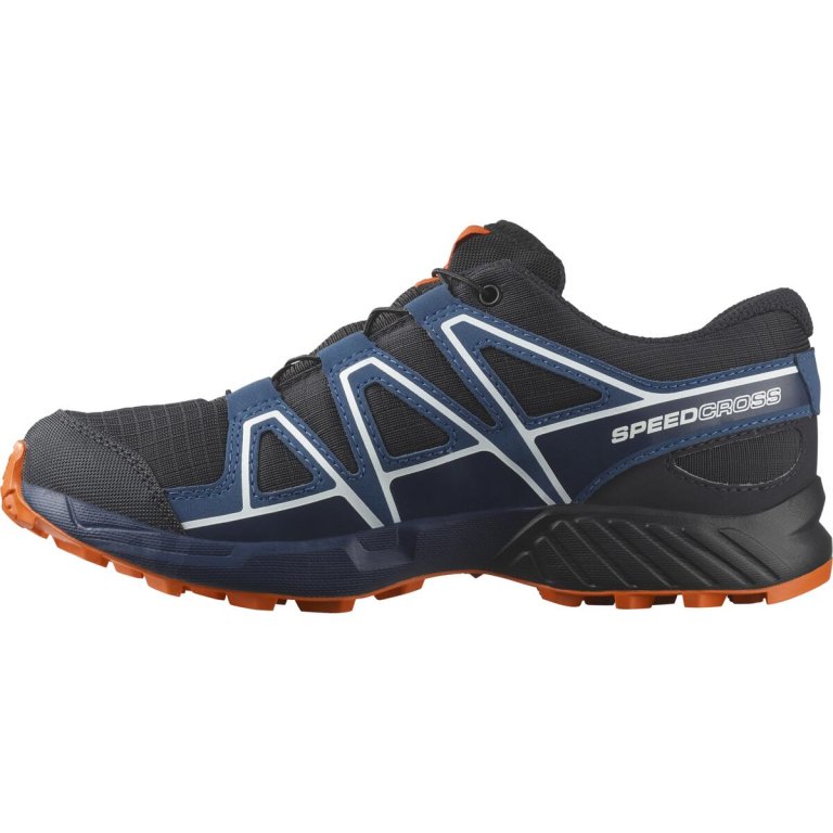 Кросівки Salomon Speedcross WP J - чорно/сині