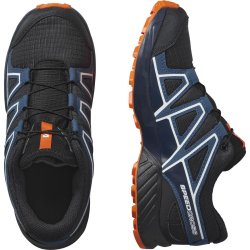 Кросівки Salomon Speedcross WP J - чорно/сині