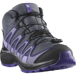 Черевики Salomon Xa Pro V8 Mid WP J - фіолетові