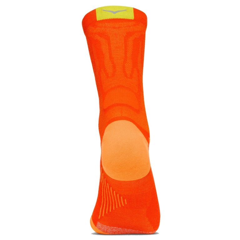 Шкарпетки для бігу Hoka Clifton Crew Run Sock - помаранчеві