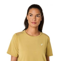 Футболка Asics Road SS Top W - жовта