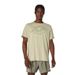 Футболка Asics Fujitrail Logo SS Top M - зелена