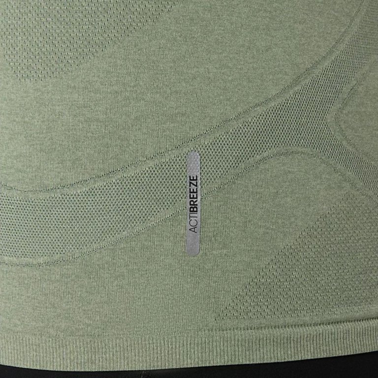 Футболка Asics Road Seamless SS Top W - зелена