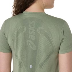 Футболка Asics Road Seamless SS Top W - зелена