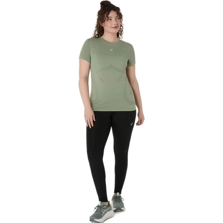 Футболка Asics Road Seamless SS Top W - зелена
