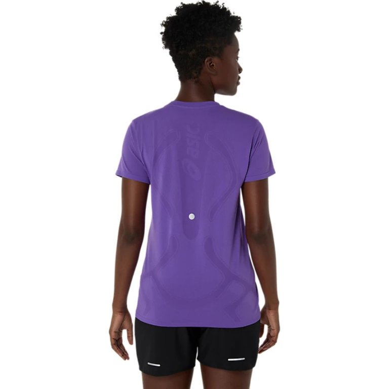 Футболка Asics Road Seamless SS Top W - фіолетова