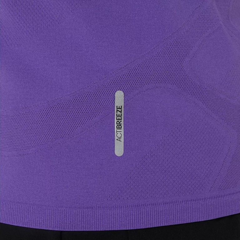 Футболка Asics Road Seamless SS Top W - фіолетова