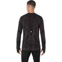 Футболка Asics Road Seamless LS Top M - чорна