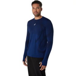 Футболка Asics Road Seamless LS Top M - синя