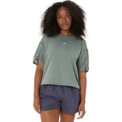 Футболка Asics Nagino Run Adjustable SS Top W - синя