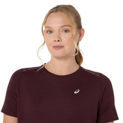 Футболка Asics Road SS Top W - червона