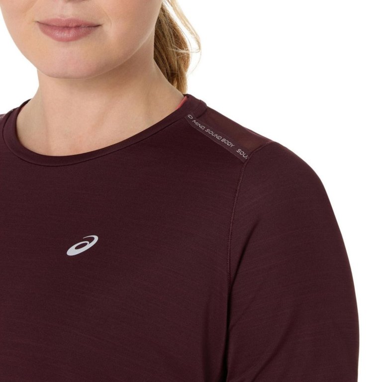 Футболка Asics Road SS Top W - червона