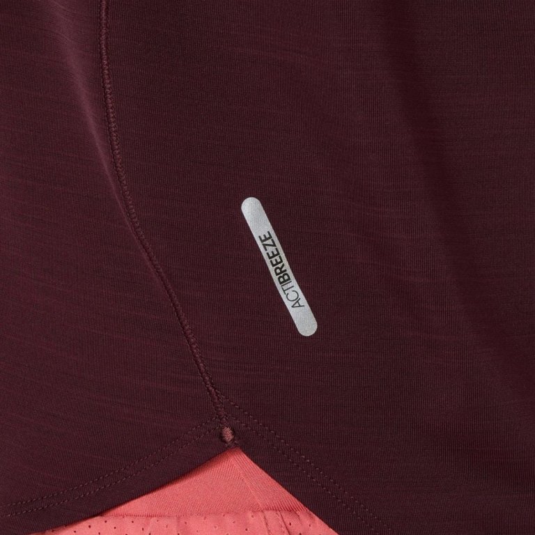 Футболка Asics Road SS Top W - червона