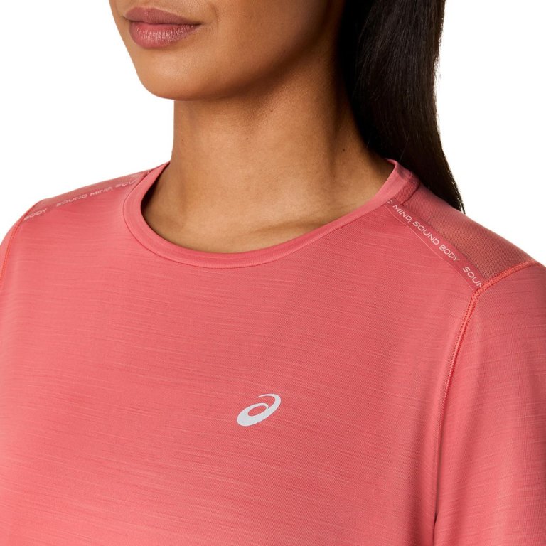 Футболка Asics Road SS Top W - рожева