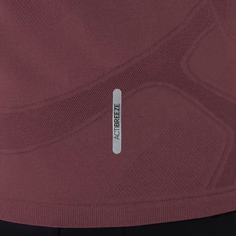 Футболка Asics Road Seamless SS Top W - фіолетова