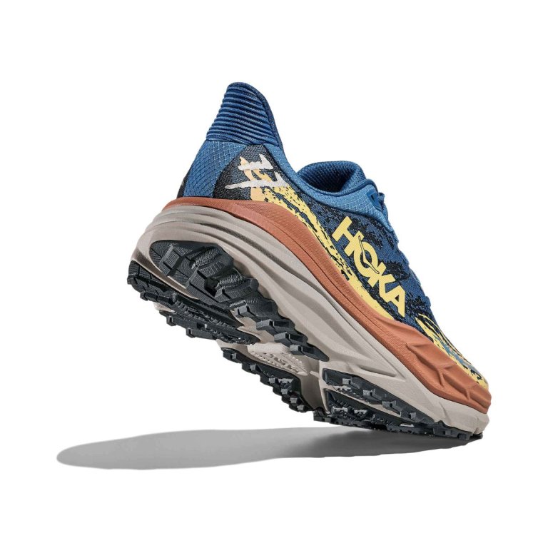 Кросівки Hoka Stinson 7 M - синьо/коричневі