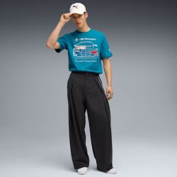 Футболка Puma BMW MMS Bold Graphic Tee M - синя