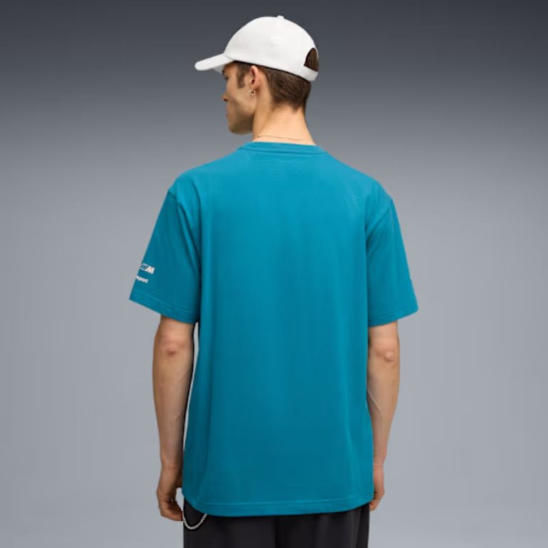 Футболка Puma BMW MMS Bold Graphic Tee M - синя