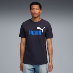 Футболка Puma ESS 2 Color No. 1 Logo Tee M - синя