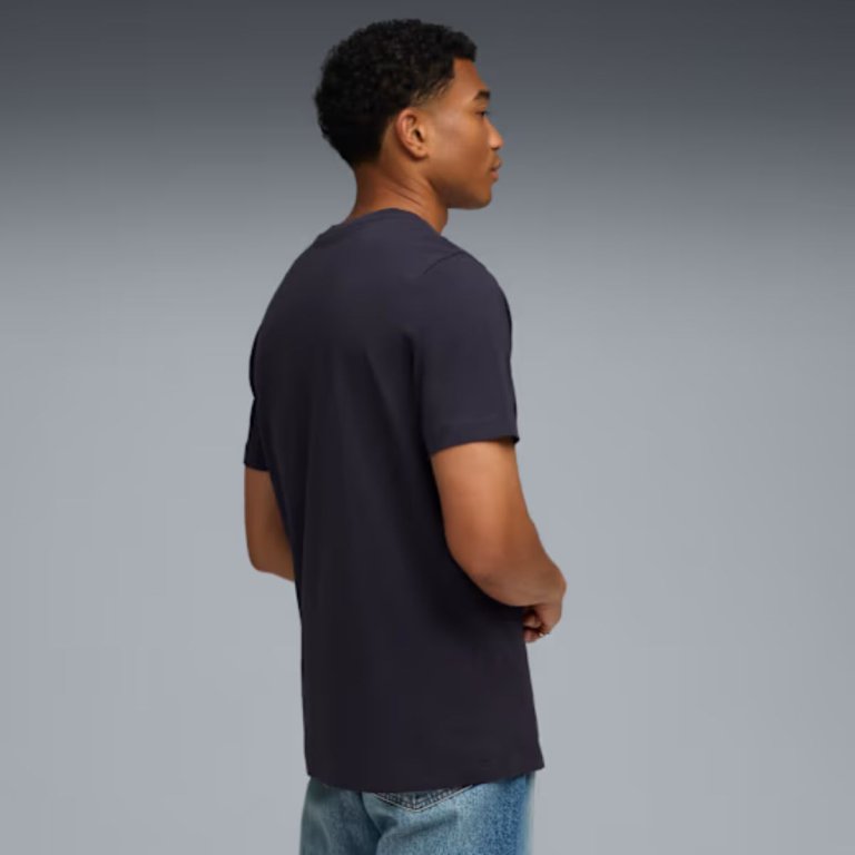 Футболка Puma ESS 2 Color No. 1 Logo Tee M - синя