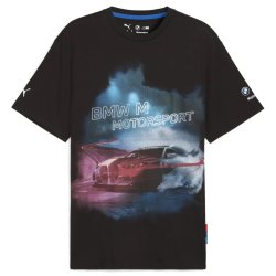 Футболка Puma BMW MMS Car Graphic Tee 1 M - чорна