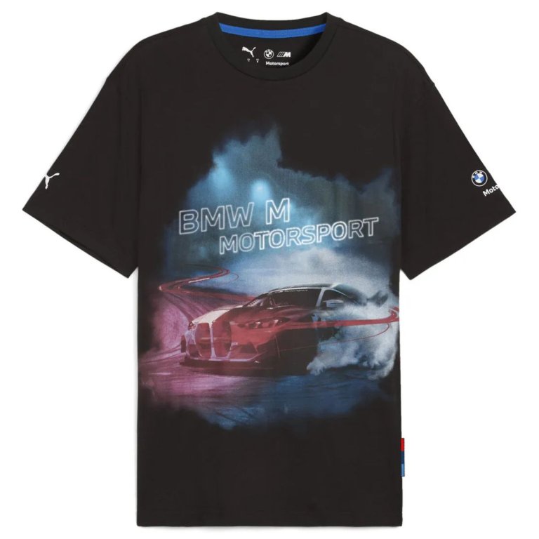 Футболка Puma BMW MMS Car Graphic Tee 1 M - чорна