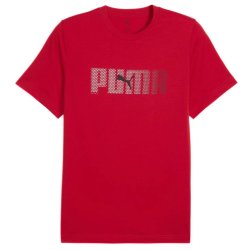 Футболка Puma ESS Logo Lab Tee M - червона