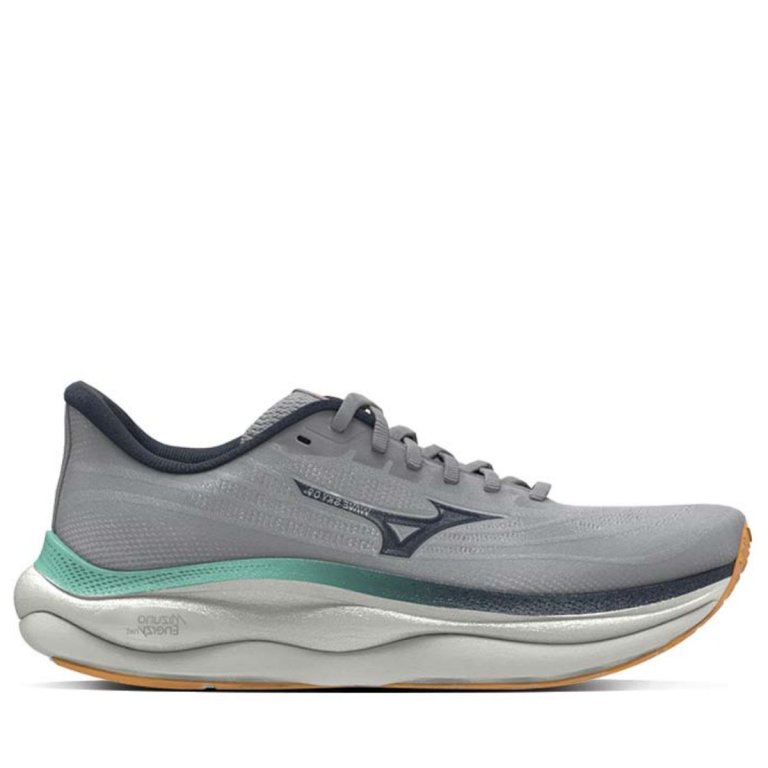 Кросівки Mizuno Wave Sky 9 M - зелено/сірі