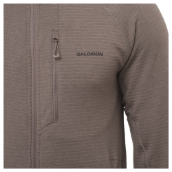 Худі Salomon Essential Lightwarm FZ M - сірий