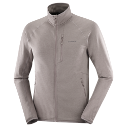 Худі Salomon Essential Lightwarm FZ M - сірий