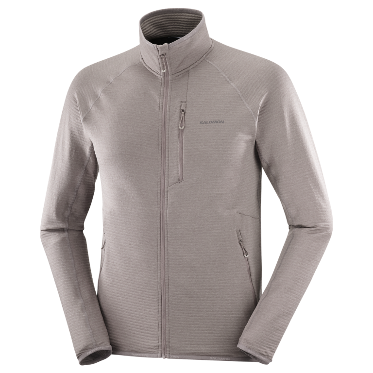 Худі Salomon Essential Lightwarm FZ M - сірий