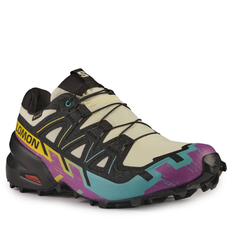 Кросівки Salomon Speedcross 6 GTX W - чорно/зелені