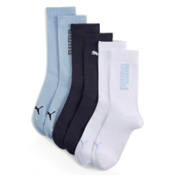 Шкарпетки Puma Rib Logo Crew Socks 3P - синьо/білі