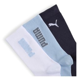 Шкарпетки Puma Rib Logo Crew Socks 3P - синьо/білі