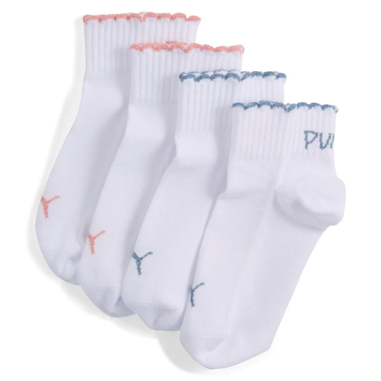 Шкарпетки Puma Scallop Edge Quarter 2P J - білі