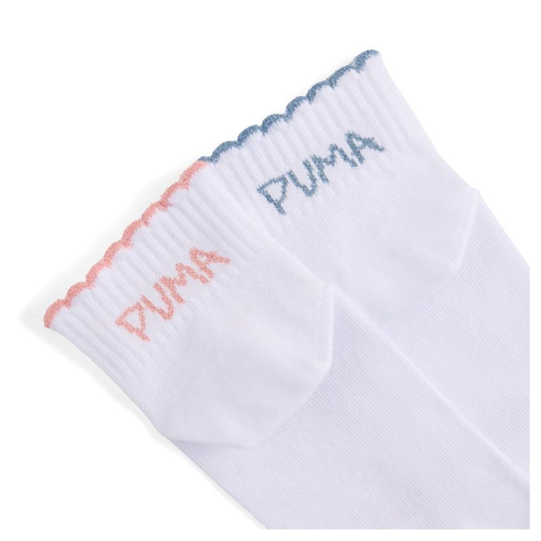 Шкарпетки Puma Scallop Edge Quarter 2P J - білі