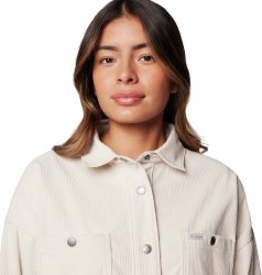 Košile Columbia Blue Point Creek™ Corduroy Shirt Jacket W - béžová