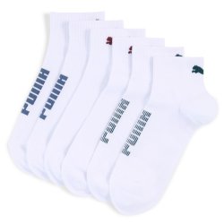 Шкарпетки Puma Rib Logo Quarter 3P - білі
