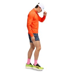 Худі Hoka GlideTech Quarter Zip Hoodie M - помаранчеве