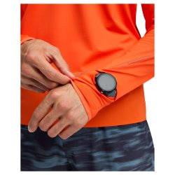 Худі Hoka GlideTech Quarter Zip Hoodie M - помаранчеве