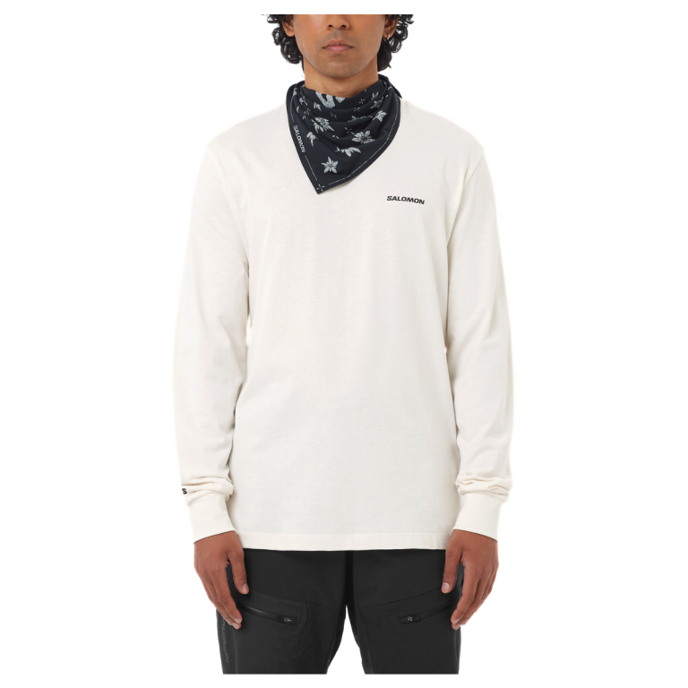 Футболка Salomon LS Tee M - біла