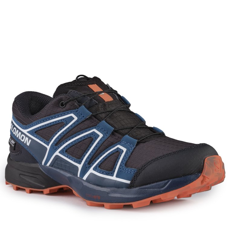 Кросівки Salomon Speedcross WP J - чорно/сині