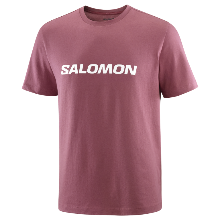 Футболка Salomon Logo SS Tee M - рожева