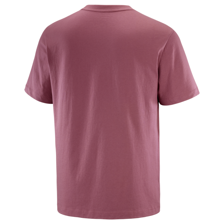 Футболка Salomon Logo SS Tee M - рожева