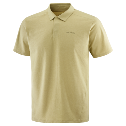Футболка Salomon Trackline Polo M - жовта