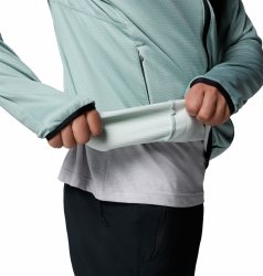 Кофта Columbia Triple Canyon™ Grid Fleece FZ II M - світло-блакитно/чорна