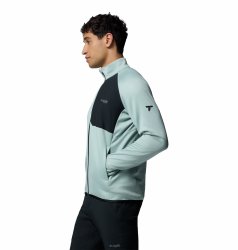 Кофта Columbia Triple Canyon™ Grid Fleece FZ II M - світло-блакитно/чорна