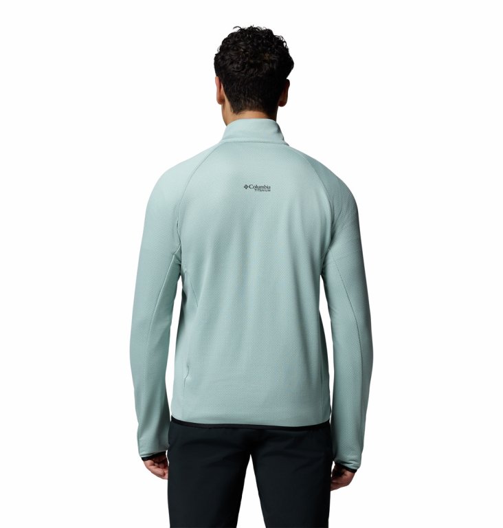 Кофта Columbia Triple Canyon™ Grid Fleece FZ II M - світло-блакитно/чорна